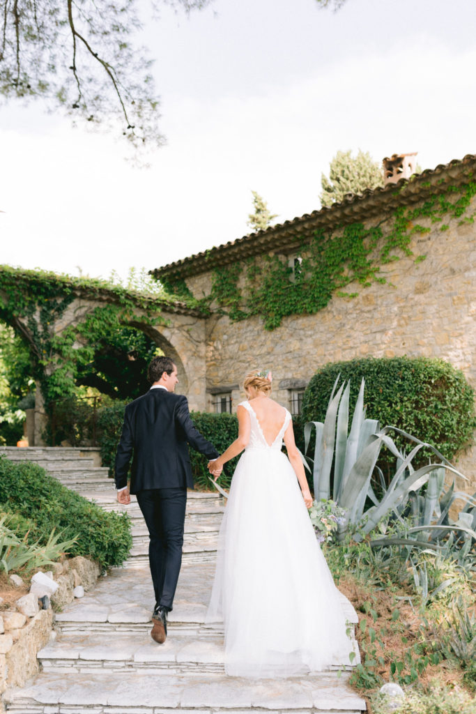 mariage au manoir de l'etang à mougins