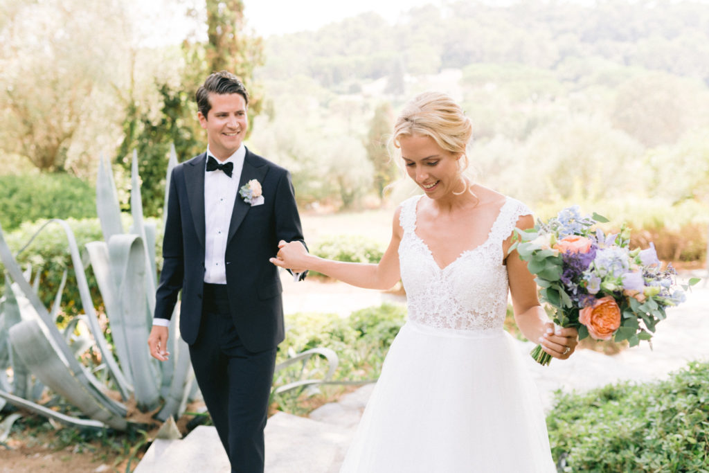 mariage au manoir de l'etang à mougins